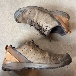 Oboz Mens Size 15 Wide Sypes Low Nubuck B-Dry Hiking Shoes